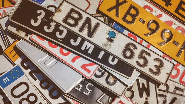 Aturan Penggunaan Plat Nomor Cantik