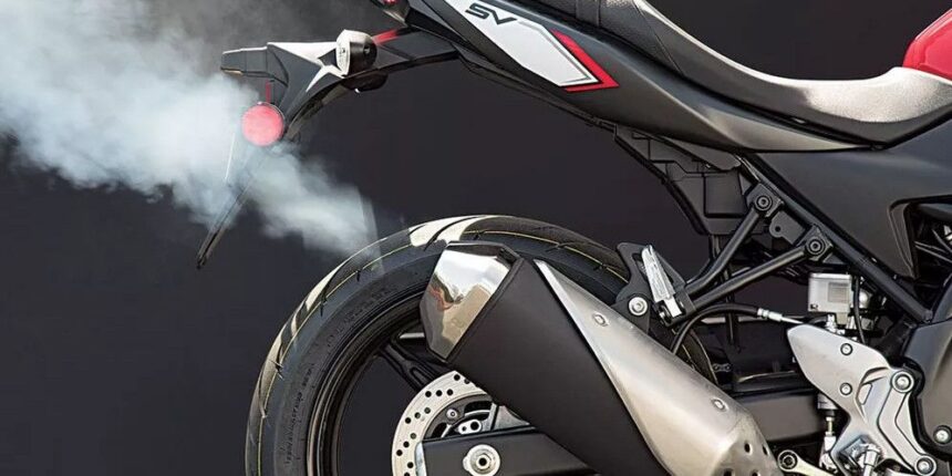 Penyebab Knalpot Motor Keluar Asap Putih