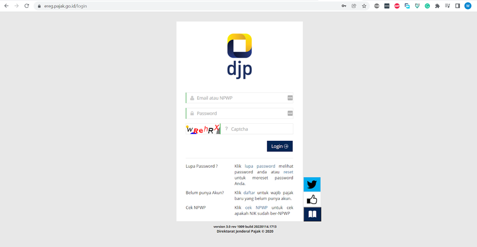 Cara Daftar NPWP Online Terbaru
