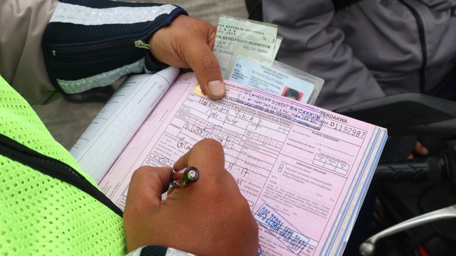 Cara Membayar Denda Tilang Manual