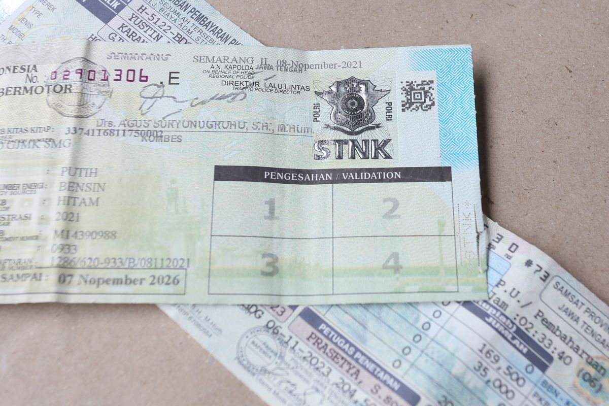 STNK Motor Mati Lebih dari 5 Tahun