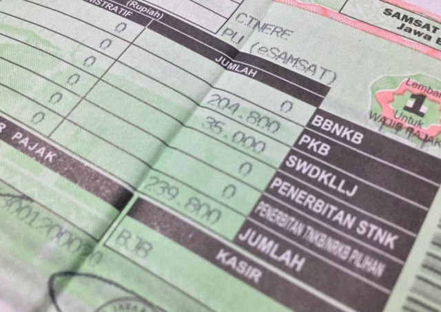 Apa Itu SWDKLLJ Pada STNK
