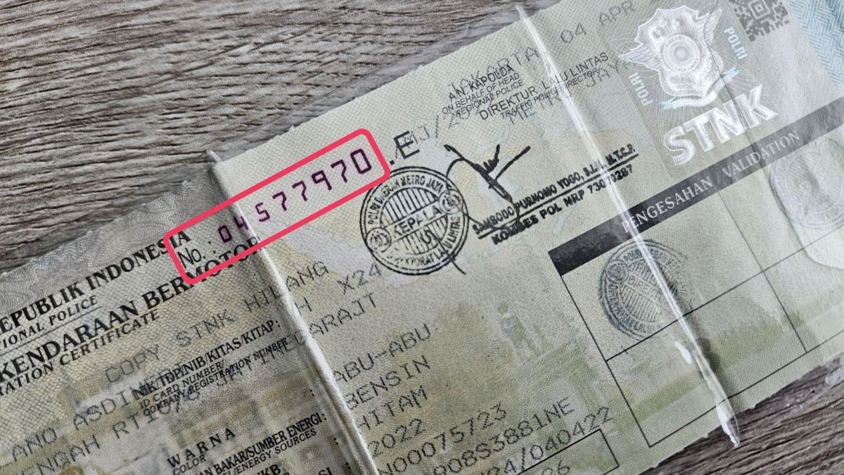 Cara Cek Nomor Registrasi Kendaraan Bermotor