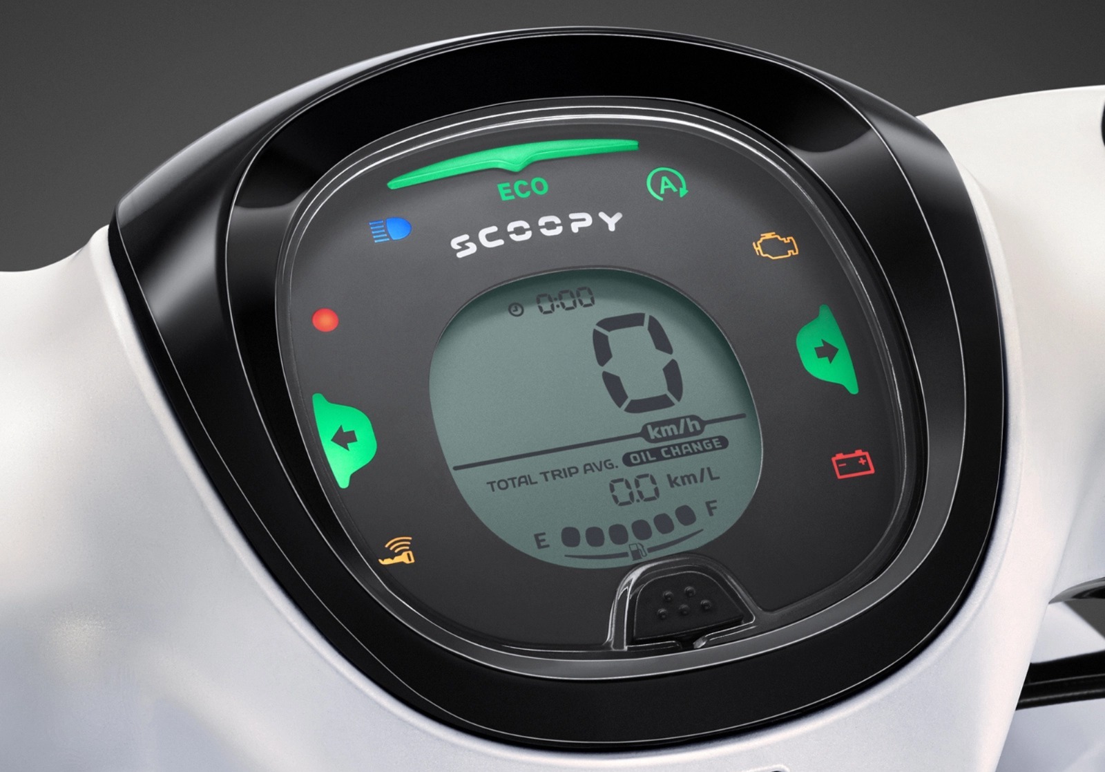 Cara Atur Jam Digital di Speedometer Honda Scoopy