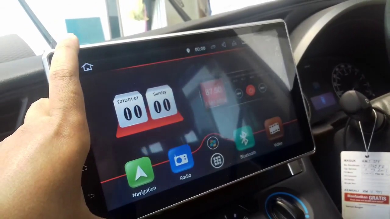 Memasang head unit Android
