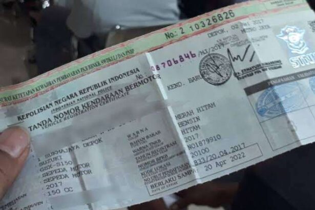 Cara Perpanjang STNK Orang Lain Secara Online