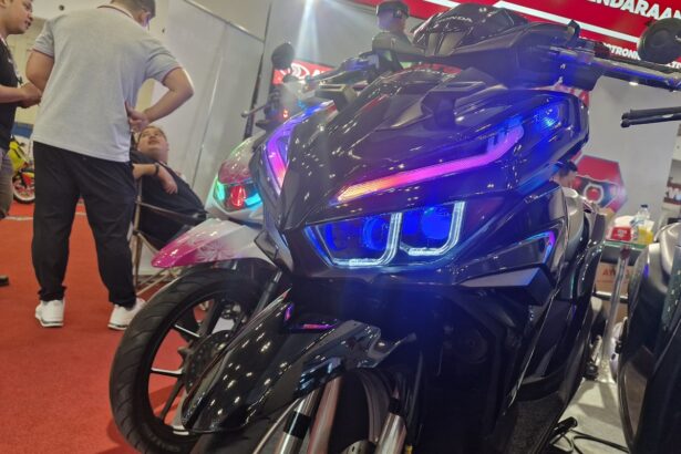 Tips Modifikasi Motor Pakai Lampu Biled
